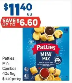 Foodland Patties Mini Combos 40s offer