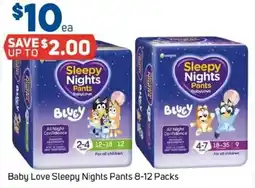 Foodland Baby Love Sleepy Nights Pants offer