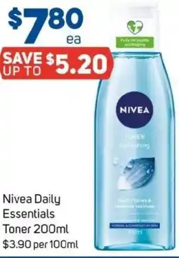 Foodland Nivea Daily Essentials Toner offer