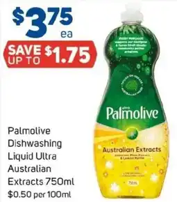 Foodland Palmolive Dishwashing Liquid Ultra Extracts offer