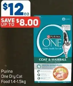 Foodland Purina One Dry Cat Food offer