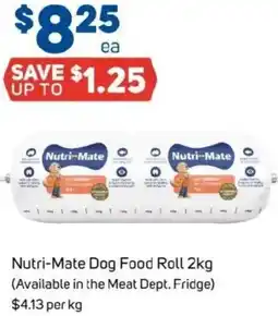 Foodland Nutri-Mate Dog Food Roll offer