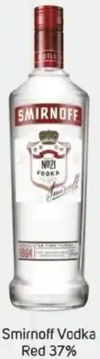 Foodland Smirnoff Vodka Red 37% offer