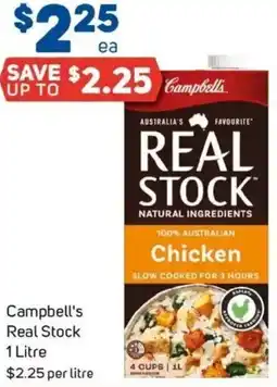 Foodland Campbell's Real Stock offer