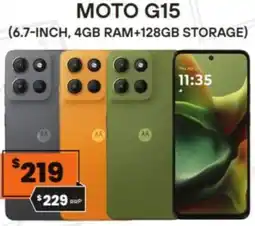 Pop Phones Moto G15 offer