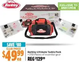Anaconda Berkley Ultimate Tackle Pack offer