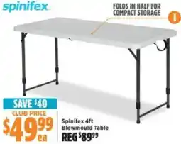 Anaconda Spinifex 4ft Blowmould Table offer