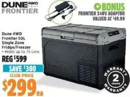 Anaconda Dune 4WD Frontier Single Zone Fridge/Freezer offer