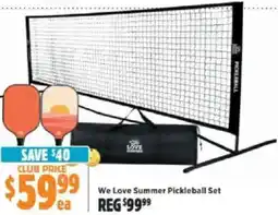 Anaconda We Love Summer Pickleball Set offer