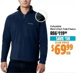 Anaconda Columbia Men's Fast Trek Fleece offer