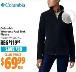 Anaconda Columbia Women's Fast Trek Fleece offer
