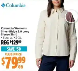 Anaconda Columbia Women's Silver Ridge Sleeve Shirt offer