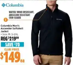 Anaconda Columbia Men's Ascender Softshell Jacket offer