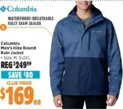 Anaconda Columbia Men's Hike Bound Rain Jacket offer