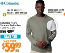 Anaconda Columbia Men's Terminal Tackle Tee offer