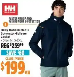 Anaconda Helly Hansen Men's Sorrento Midlayer Jacket offer