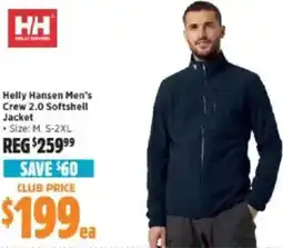 Anaconda Helly Hansen Men's Crew 2.0 Softshell Jacket offer