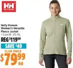 Anaconda Helly Hansen Women's Versalite Fleece Jacket offer