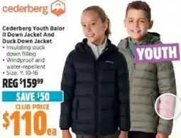 Anaconda Cederberg Youth Balor II Down Jacket And Duck Down Jacket offer