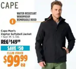 Anaconda Cape Men's Zephyr Softshell Jacket offer