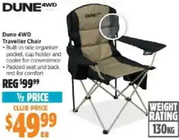 Anaconda Dune 4WD Traveller Chair offer
