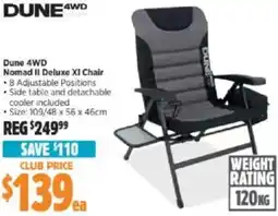 Anaconda Dune 4WD Nomad II Deluxe XI Chair offer