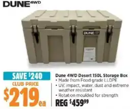 Anaconda Dune 4WD Desert Storage Box offer