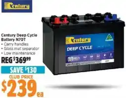 Anaconda Century Deep Cycle Battery offer