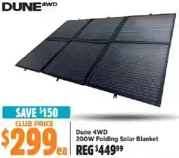 Anaconda Dune 4WD Folding Solar Blanket offer