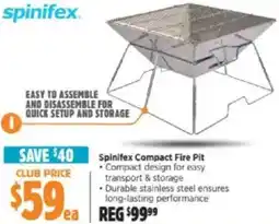 Anaconda Spinifex Compact Fire Pit offer