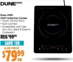 Anaconda Dune 4WD Induction Cooker offer