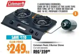 Anaconda Coleman Peak 2 Burner Stove offer