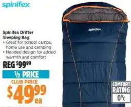 Anaconda Spinifex Drifter Sleeping Bag offer