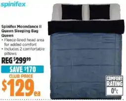 Anaconda Spinifex Moondance II Queen Sleeping Bag Queen offer