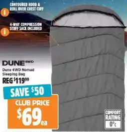 Anaconda Dune 4WD Nomad Sleeping Bag offer