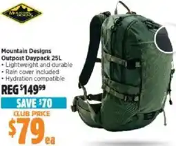 Anaconda Mountain Designs Outpost Daypack offer