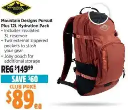 Anaconda Mountain Designs Pursuit Plus Hydration Pack offer