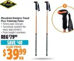 Anaconda Mountain Designs Tread Plus Trekking Poles offer