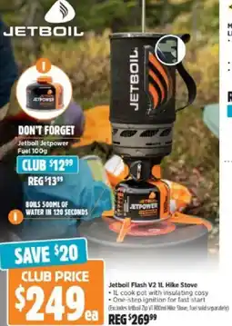 Anaconda Jetboil Flash V2 Hike Stove offer