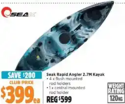 Anaconda Seak Rapid Angler Kayak offer