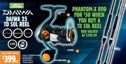 Anaconda Daiwa 25 td sol reel offer