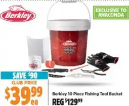 Anaconda Berkley Fishing Tool Bucket offer