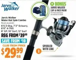 Anaconda Jarvis Walker Water Rat Spin Combo offer