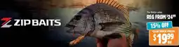 Anaconda Zip Baits Lures offer