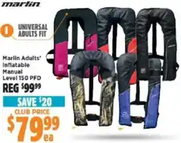 Anaconda Marlin Adults' Inflatable Manual Level offer