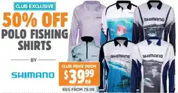 Anaconda Polo fishing shirts offer