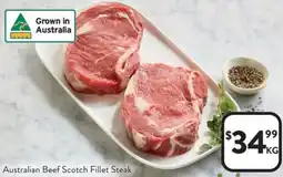 Foodworks Australian Beef Scotch Fillet Steak offer