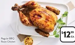 Foodworks Regular BBQ Roast Chicken offer