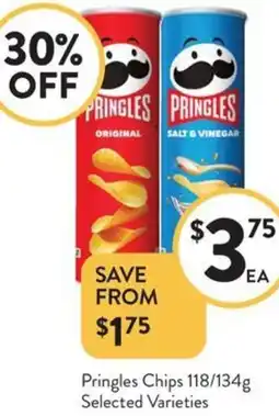 Foodworks Pringles Chips offer