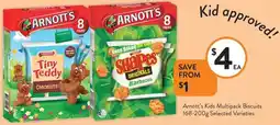 Foodworks Arnott's Kids Multipack Biscuits offer